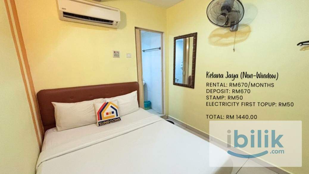 Bilik Sewa Kelana Jaya @ Room Rental Kelana Jaya with private bathroom - Image 1