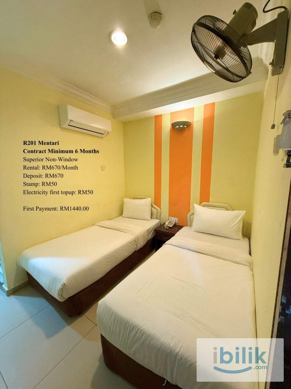 Room Rental Sunway Mentari | Fully Furnished | Private Bathroom - Image 3