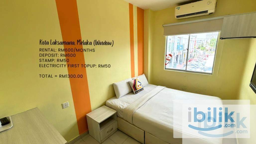 Room Rental Kota Laksamana, Melaka - Hotel Concept | Private Bathroom - Image 2