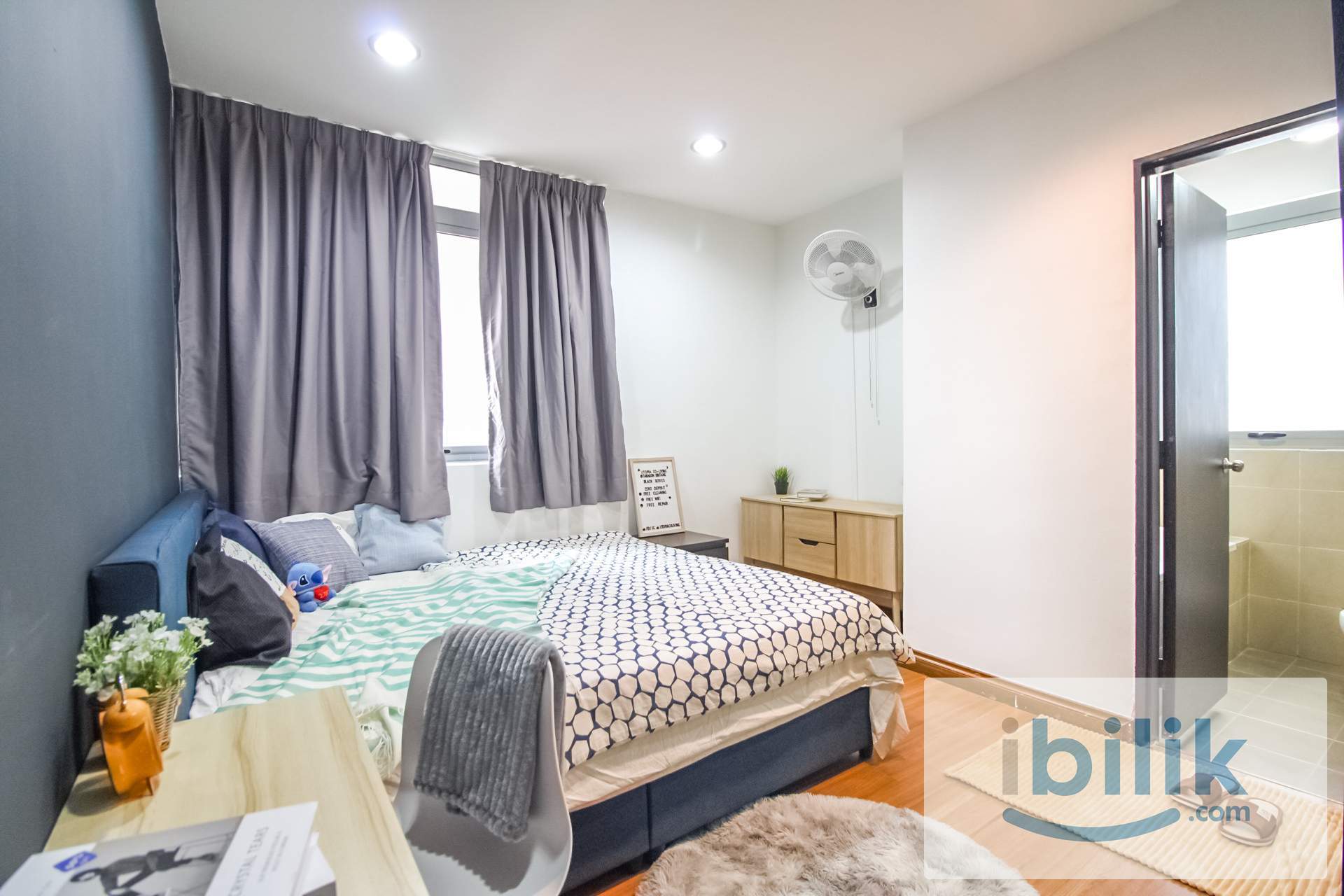 Zero Deposit Master Room for rent at Taragon Puteri Bintang - Image 1