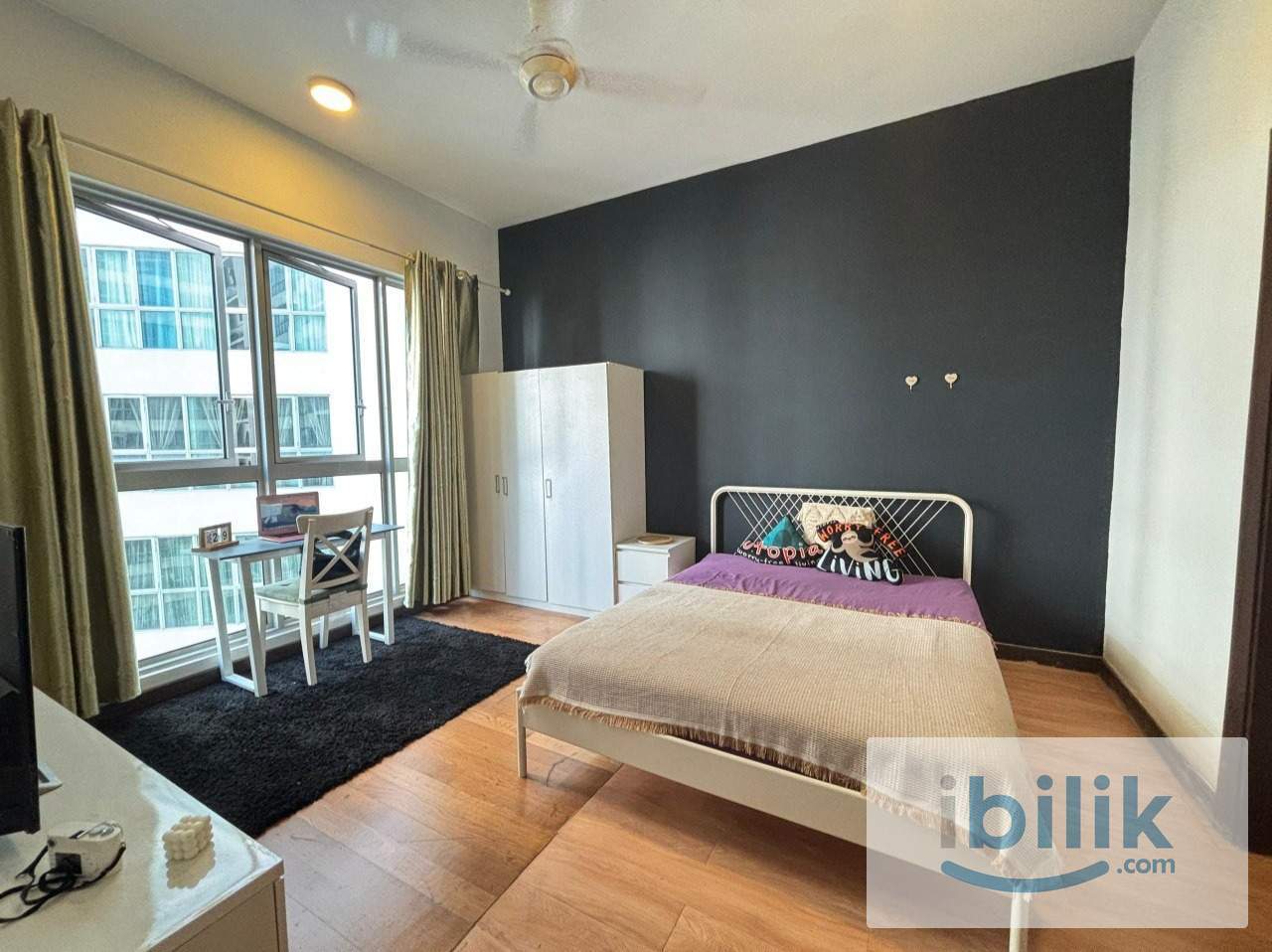 Female unit @ Regalia Residence | Near LRT/KTM & Sunway Putra | Zero Deposit - Image 2