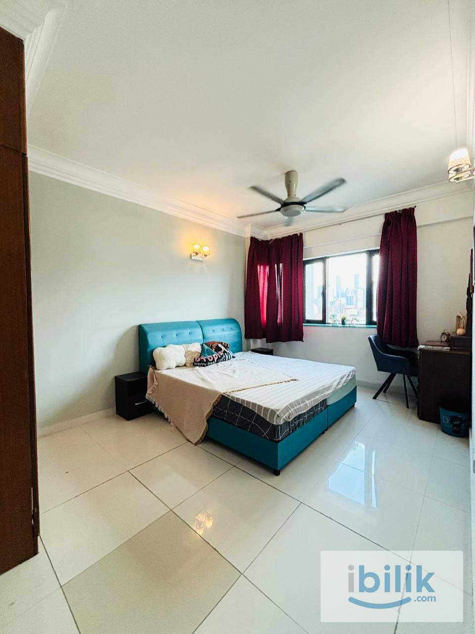 Master Room, Suitable for 2 person @ Bistari Condominium | 5 mins walk to Sunway Putra Mall & PWTC LRT  - Image 2