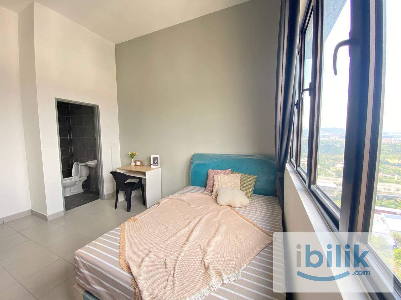 🔥Female Master Room @ The Netizen Cheras| 5 Min MRT | Fully Furnished + WiFi - Image 2