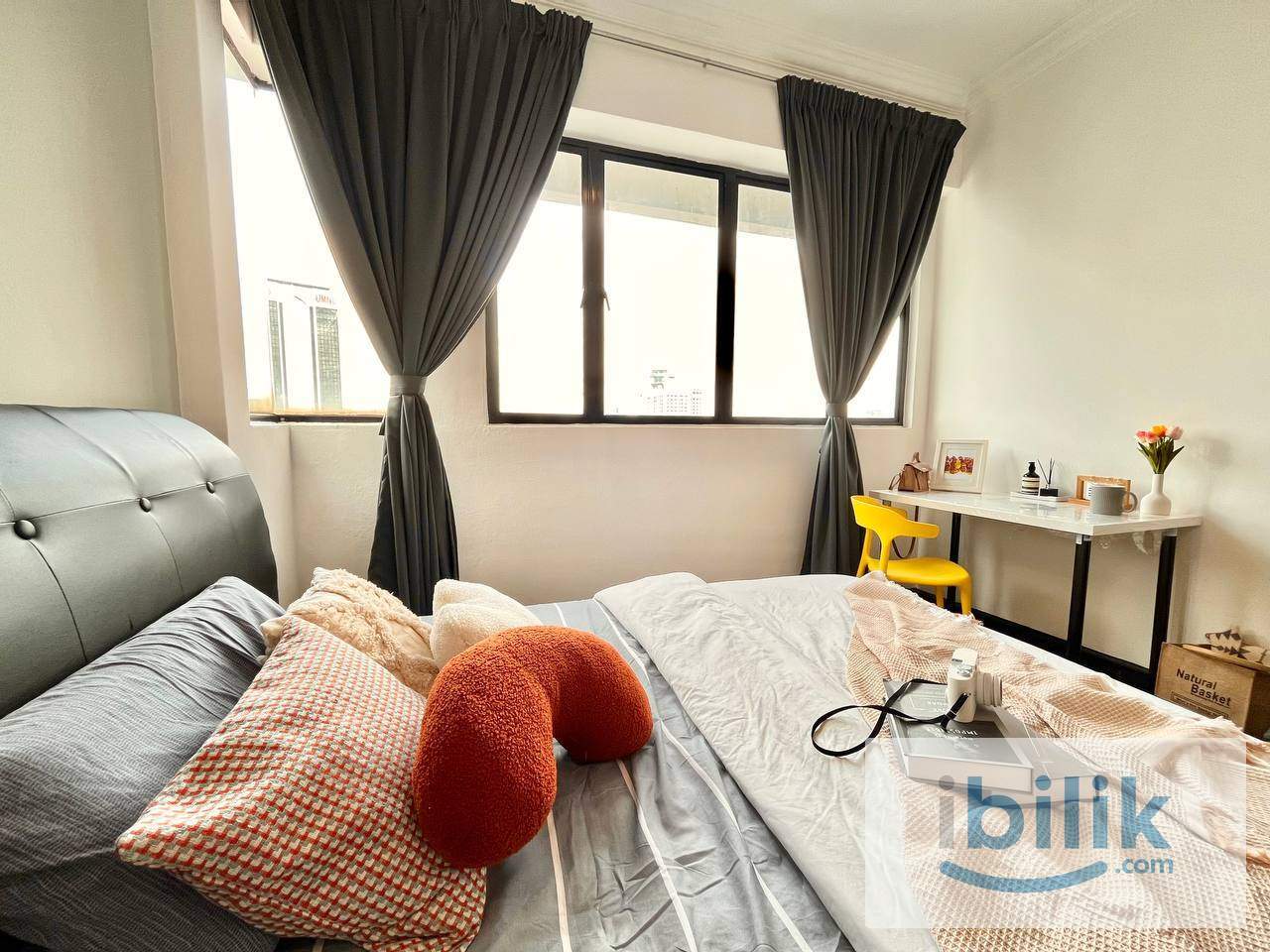 Zero Deposit Large Room for rent at Bistari Condominium - Image 2