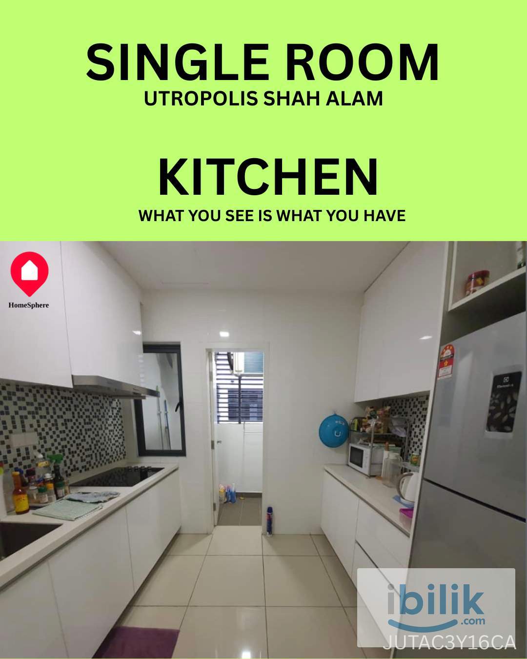 Student Friendly Utropolis Glenmarie Single Room Free Wifi  - Image 2