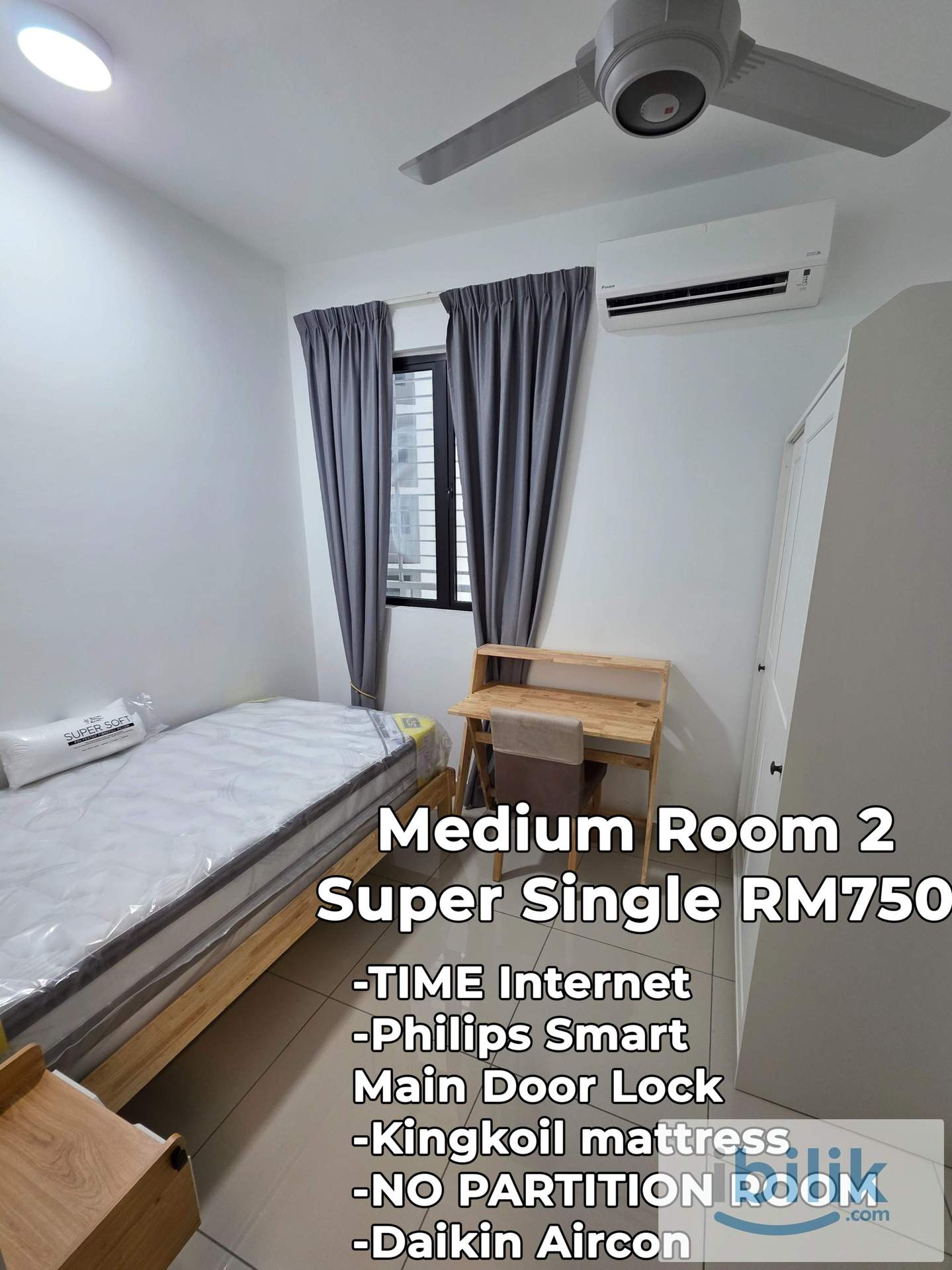 Room Rental Lake+Forest View Corner Lot MRT Metro Prima @ Mizumi Residence, Kepong - Image 1