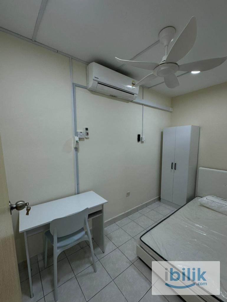 Flora Damansara Small Partition Room | Fully Furnished | Aircond + Wifi | First Come First Serve - Image 1