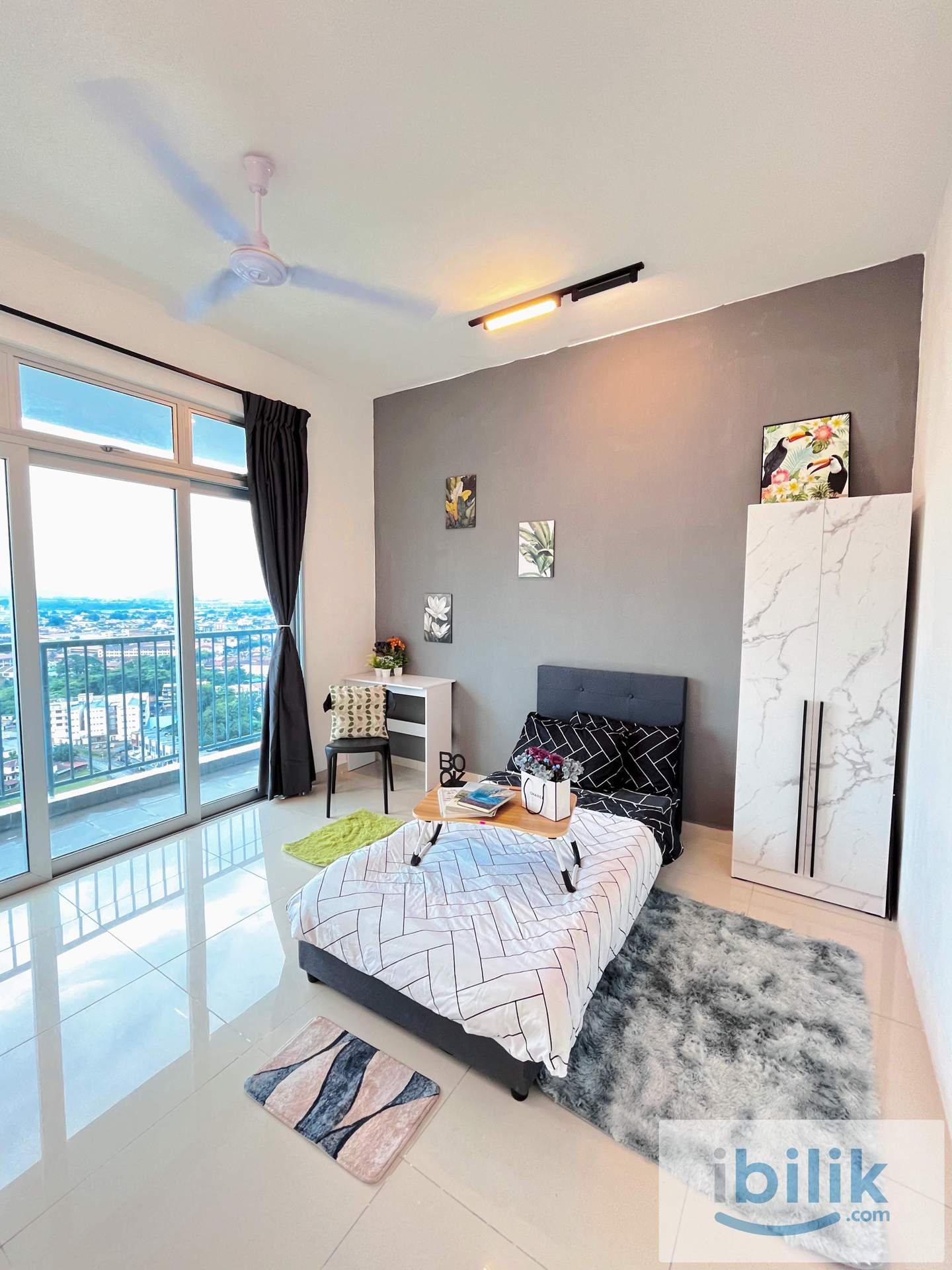 Ipoh Town Centre Condominium Room for Rent @ Near Quest, UNIKL, HRPB (Bilik Sewa/Hostel) - Image 1