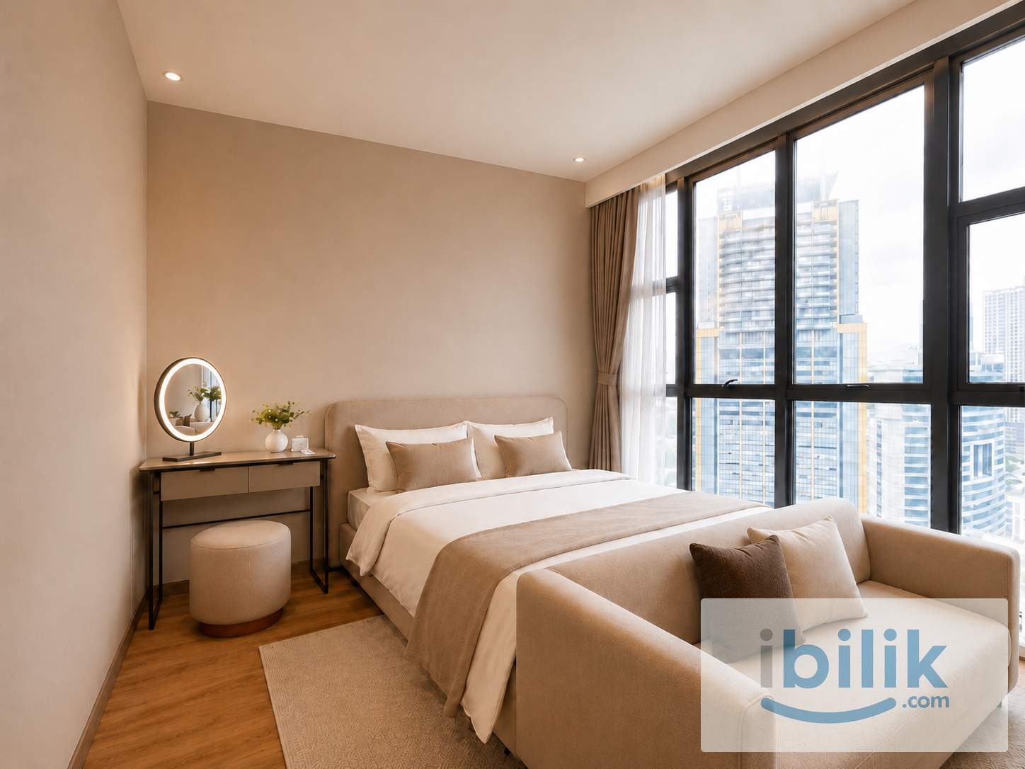 👑 Premium Queen Room with KL View @ Armani Raja Uda / 1 Min Walk to Raja Uda MRT / Own TV - Image 2