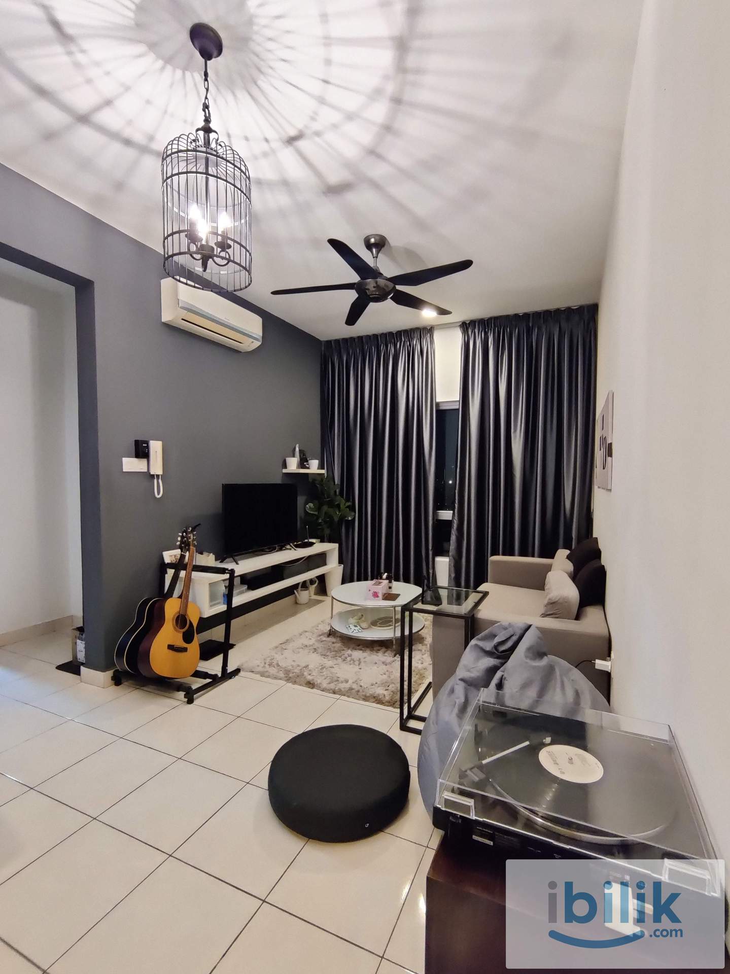 [Master Bedroom] Fully Furnished 2+1 Condo with Home Office | 2km to Hextar World, IKEA, The Curve - Image 3