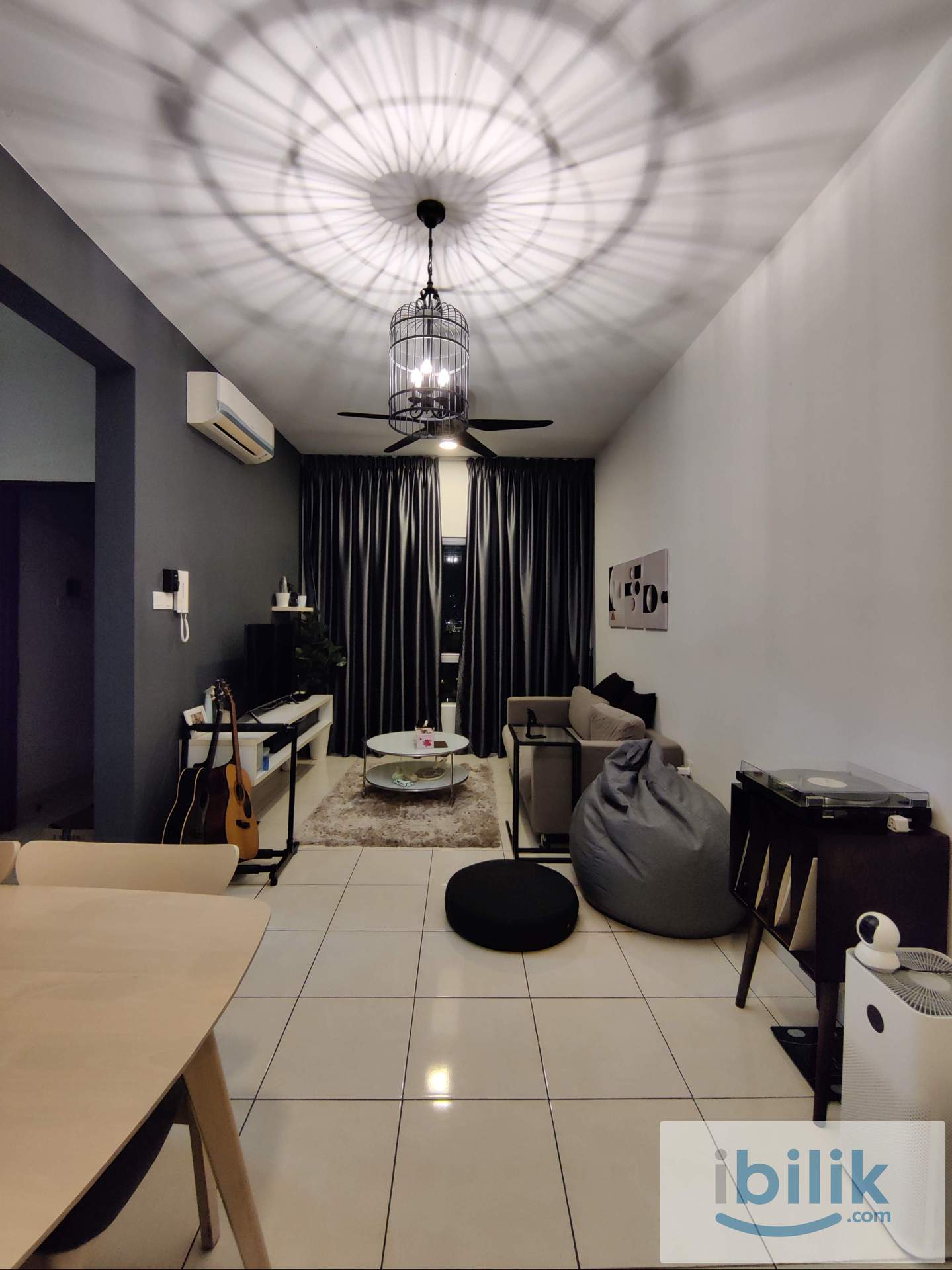 [Small Bedroom] Fully Furnished 2+1 Condo with Home Office | 2km to Hextar World, IKEA, The Curve - Image 1