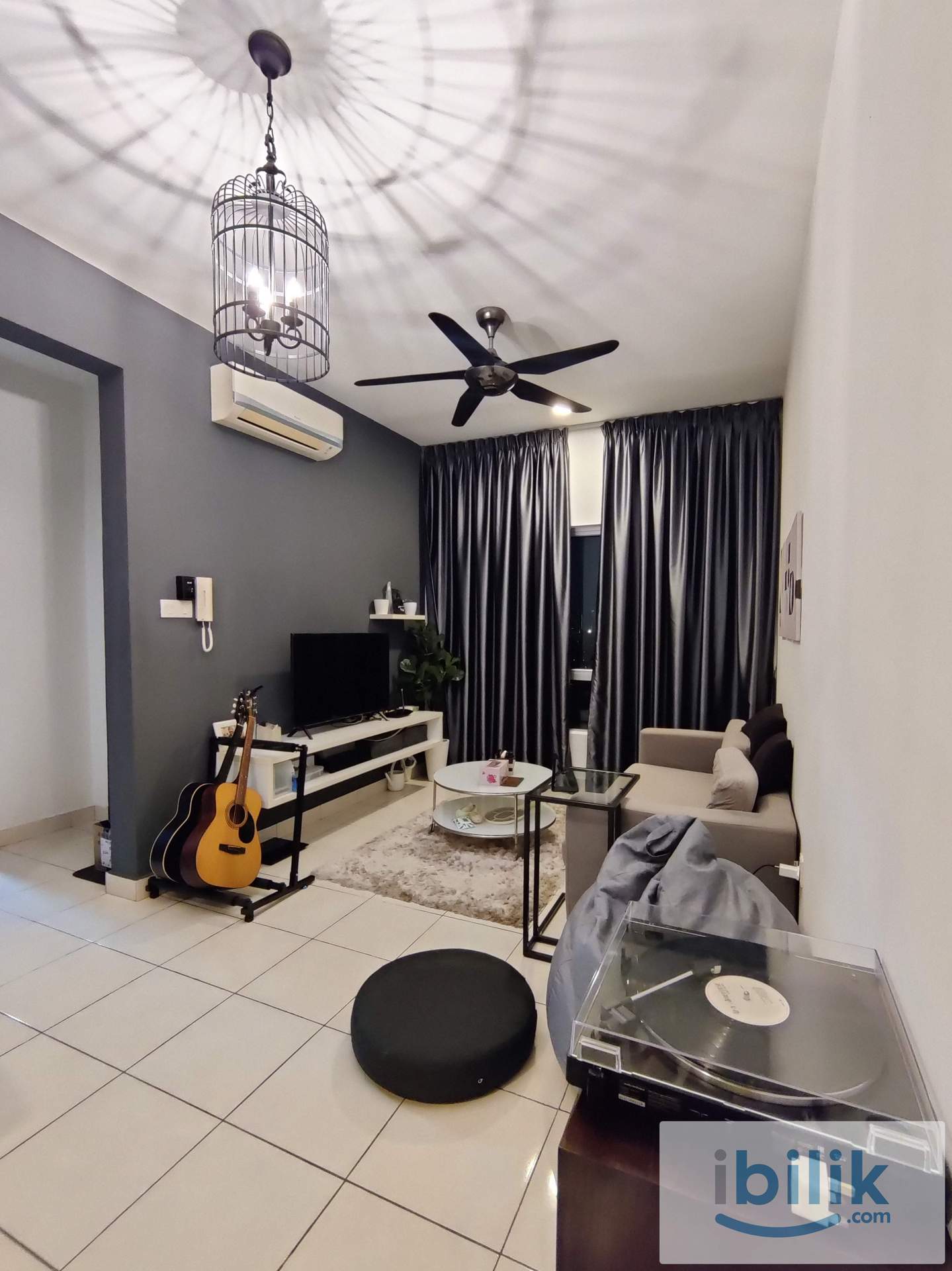 [Small Bedroom] Fully Furnished 2+1 Condo with Home Office | 2km to Hextar World, IKEA, The Curve - Image 3