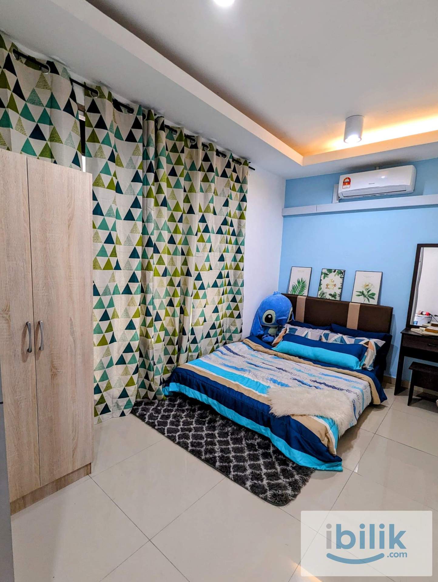 Near HTJ Seremban🌟Cozy Medium Aircond Room For Rent 冷气房出租🌟𝕀ℕℂ𝕃𝕌𝕊𝕀𝕍𝔼 𝕌𝕥𝕚𝕝𝕚𝕥𝕚𝕖𝕤 𝔹𝕚𝕝𝕝𝕤 & 𝕎𝕀𝔽𝕀🌟 - Image 6