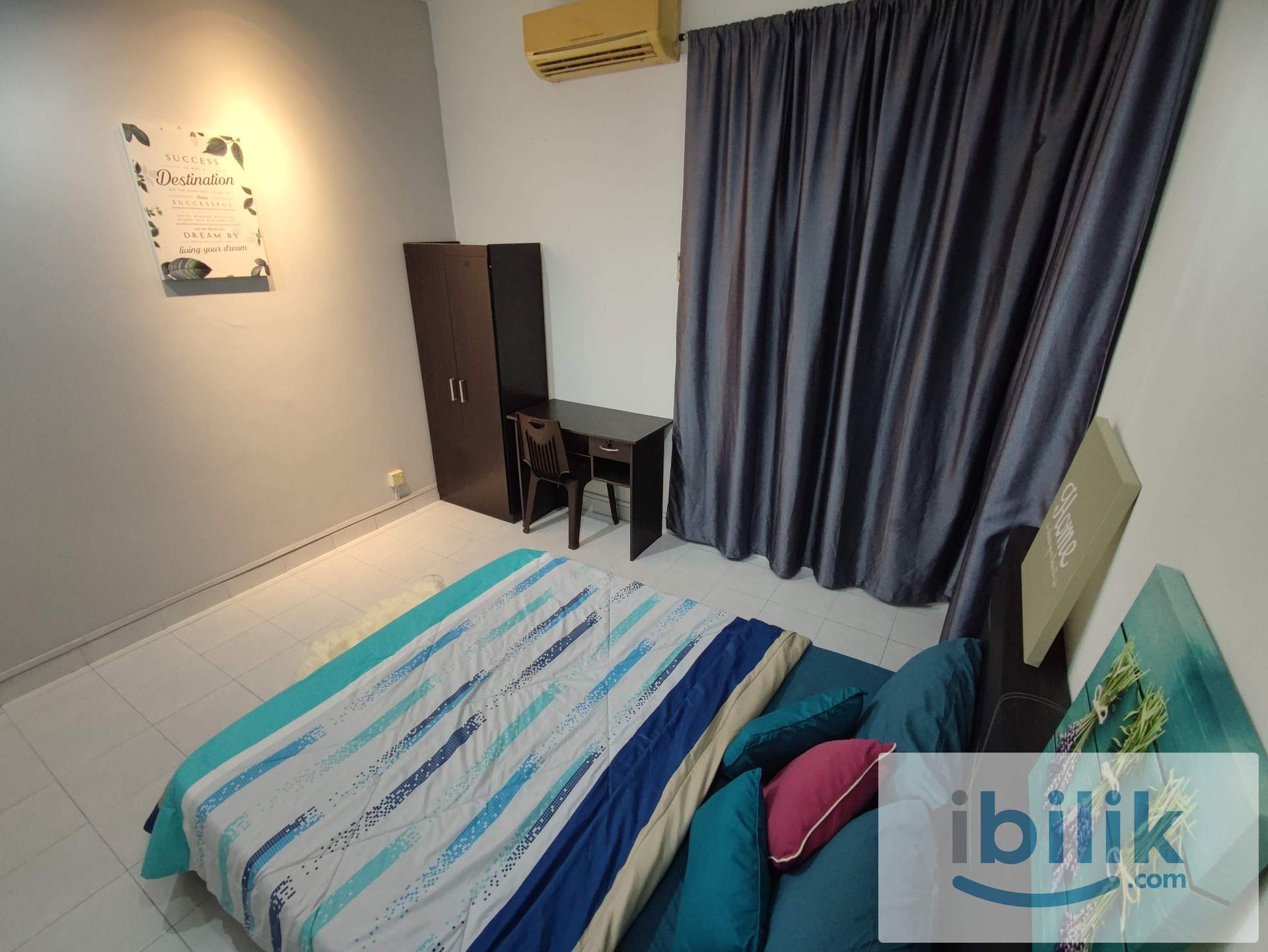 𝐅𝐄𝐌𝐀𝐋𝐄 ONLY 💃 162 Residency 💥LOW DEPOSIT💥Cozy Medium Aircond Room For Rent 冷气房出租💥𝕀ℕℂ𝕃𝕌𝕊𝕀𝕍𝔼 𝕌𝕥𝕚𝕝𝕚𝕥𝕚𝕖𝕤 𝔹𝕚𝕝𝕝𝕤 & 𝕎𝕀𝔽𝕀 - Image 2