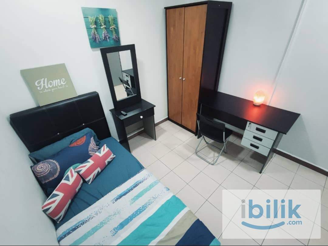 Segambut KL🌟Cozy Single Aircond Room For Rent 冷气房出租🌟𝕀ℕℂ𝕃𝕌𝕊𝕀𝕍𝔼 𝕌𝕥𝕚𝕝𝕚𝕥𝕚𝕖𝕤 𝔹𝕚𝕝𝕝𝕤 & 𝕎𝕀𝔽𝕀🌟 - Image 1