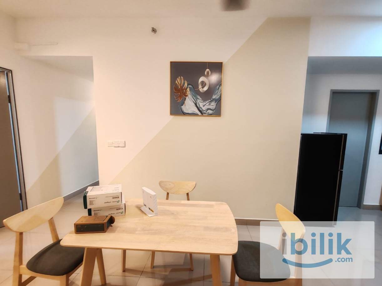 👉🏻Medium Room + Balcony@ M LUNA Residence, Kepong, Kiara Bay, Metropolitan Park, MRR2, AEON, MRT Sri Delima👈🏻 - Image 2