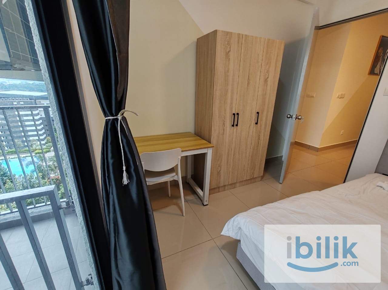 👉🏻Medium Room + Balcony@ M LUNA Residence, Kepong, Kiara Bay, Metropolitan Park, MRR2, AEON, MRT Sri Delima👈🏻 - Image 6