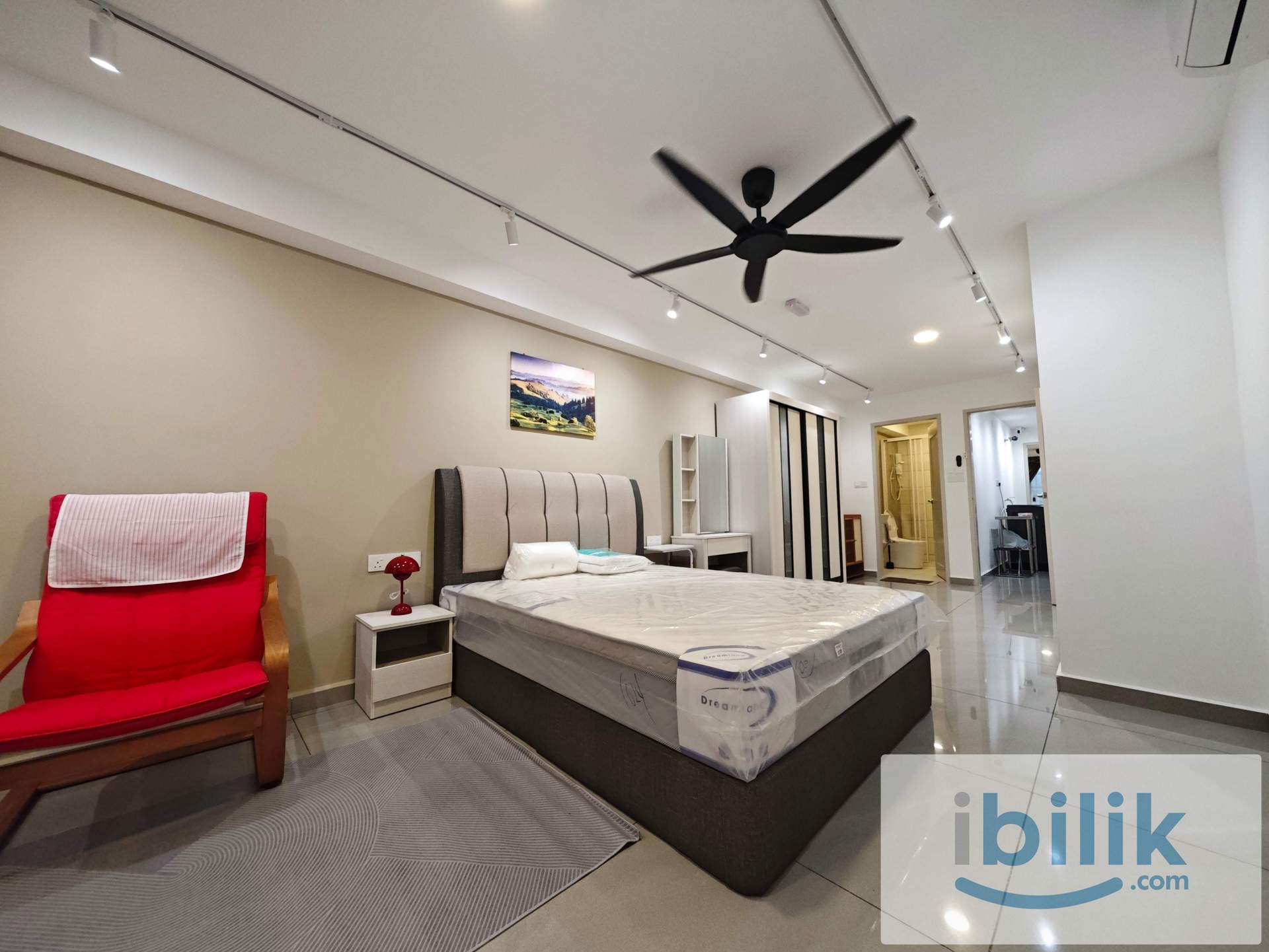 STUDIO UNITS (FULLY FURNISHED) NEAR BATU BERENDAM FTZ, MELAKA - Image 1