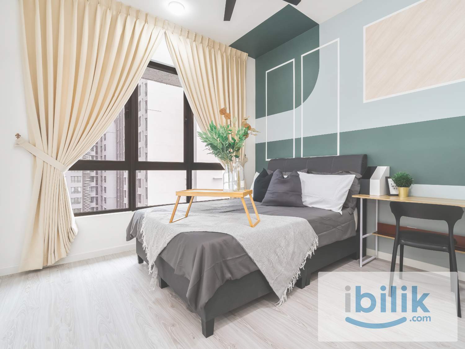 META RESIDENCE MRT Seri Kembangan All Inclusive Private Room with Aircon - Image 1