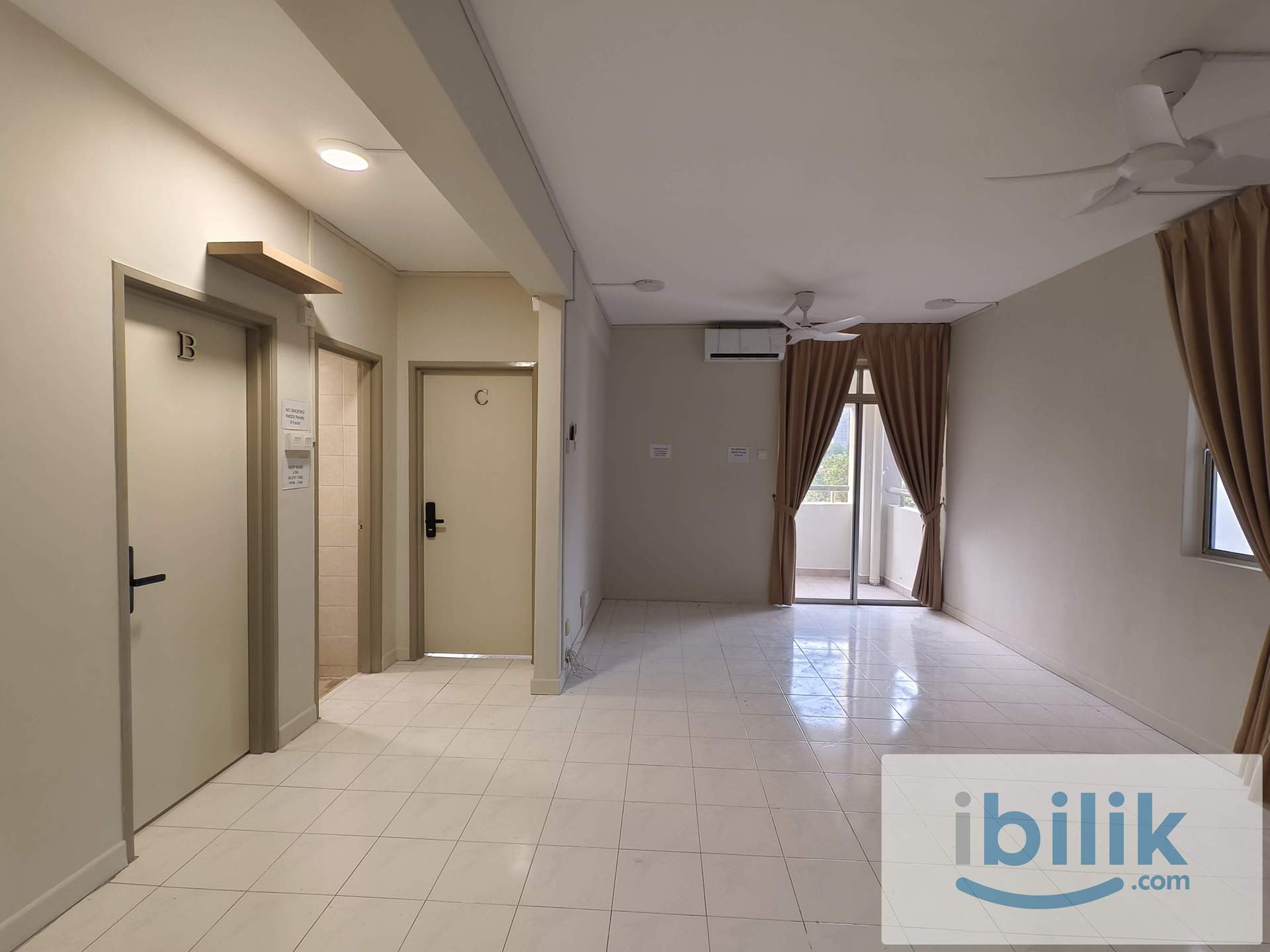 Single Room(Fully Furnished) - Unit with 3 Rooms ONLY!! (Low Density unit) at D'Aman Crimson, Ara Damansara - Image 5