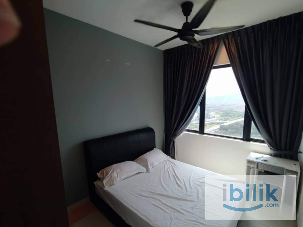 Walking to Sunway Velocity Aeon Maluri MRT LRT Fully Furnished Medium room @ Parc3 Service Residence  - Image 1