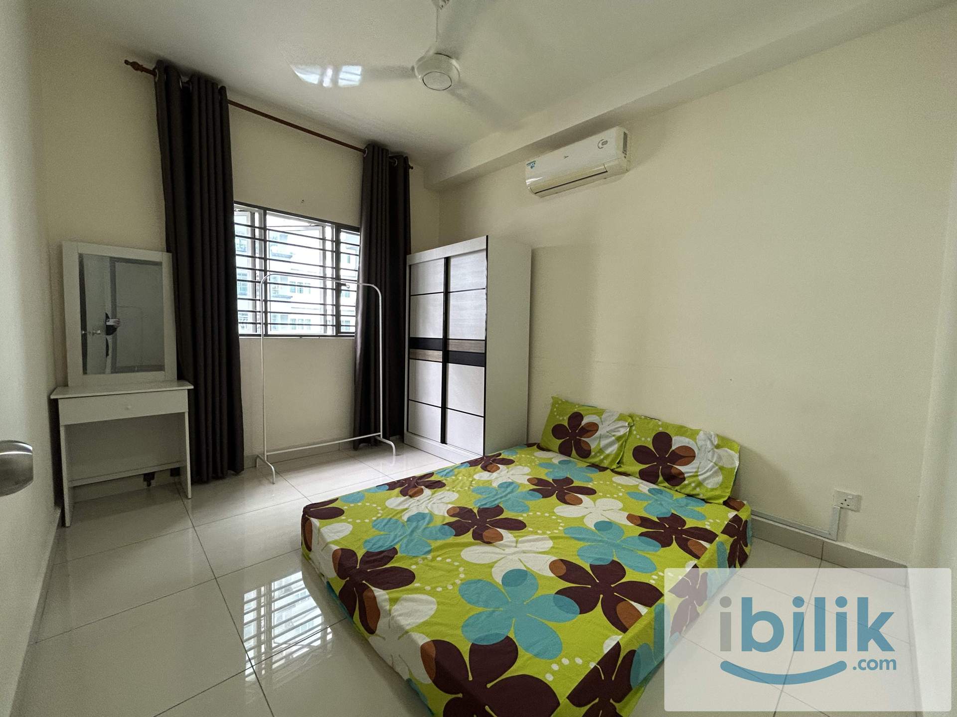 [AIRCOND] Bilik Sewa (Single Room) @ Tiara Parkhomes - Image 1