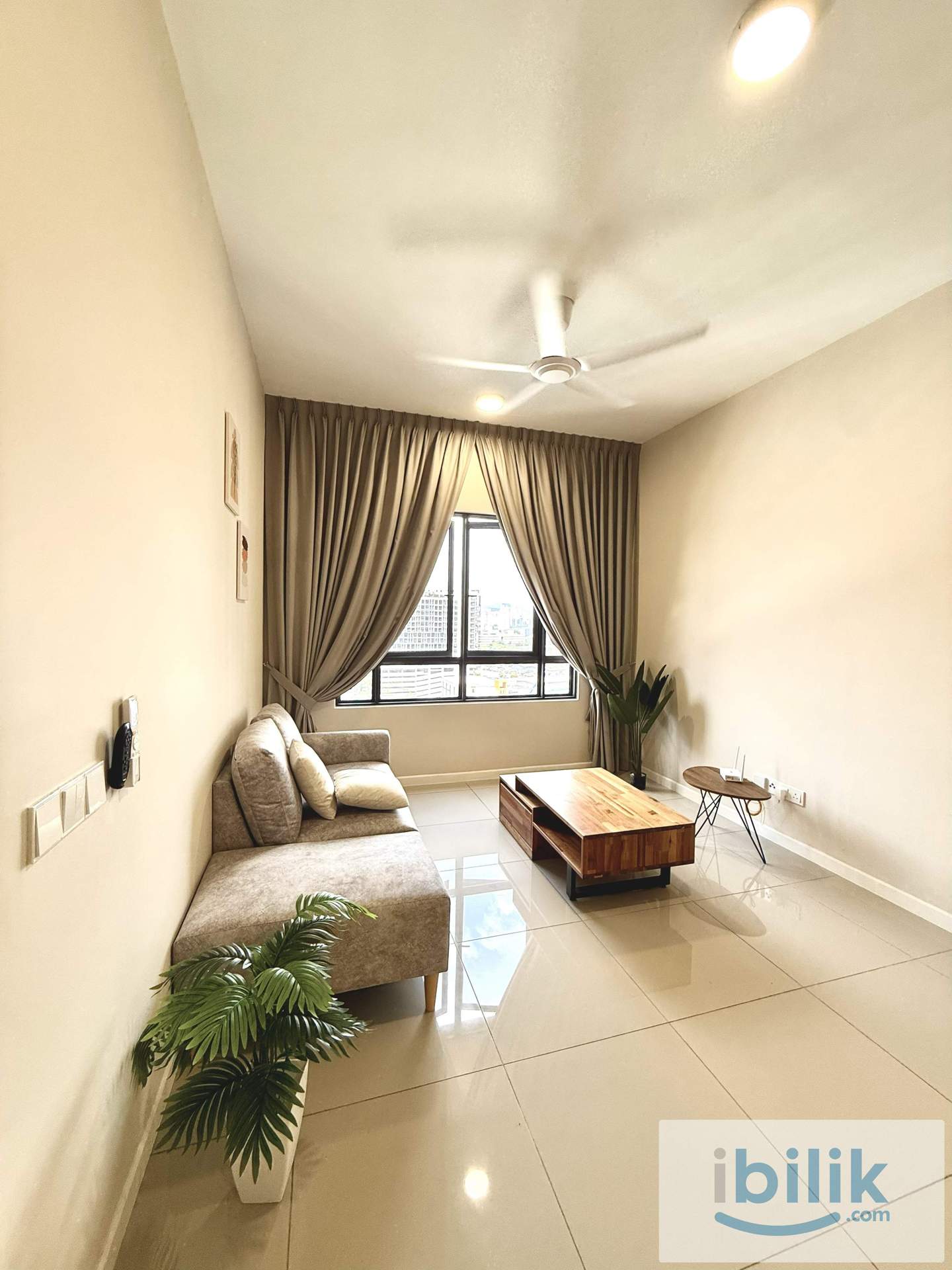 Spacious Master Bedroom with Private Bathroom | Fully Furnished | Move-In Ready @ Savvy Riana Dutamas - Image 3