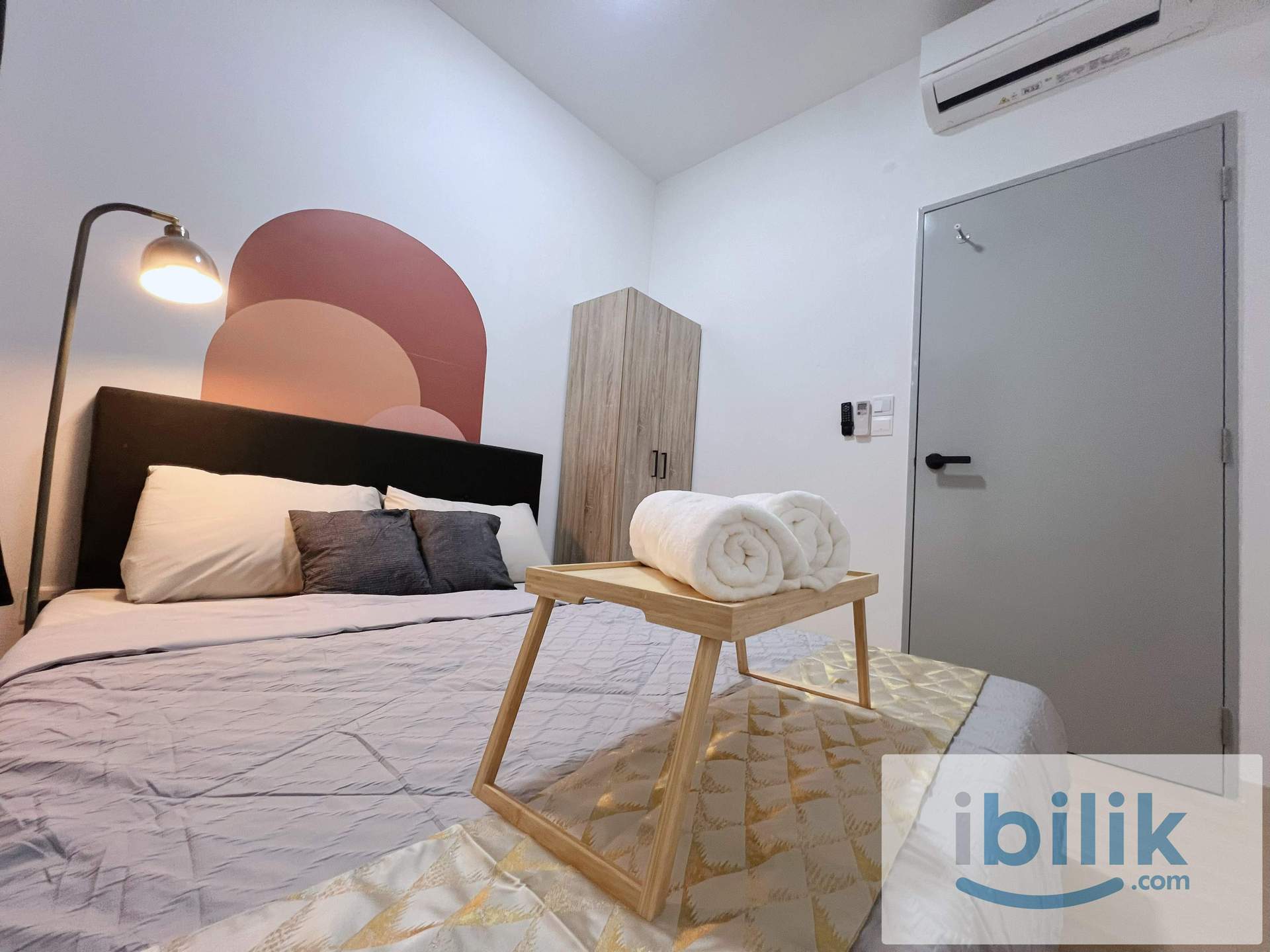 Newly Renovated !! Shuttle bus to MRT, Water bill, WIFI Included M LUNA Residences - Image 6