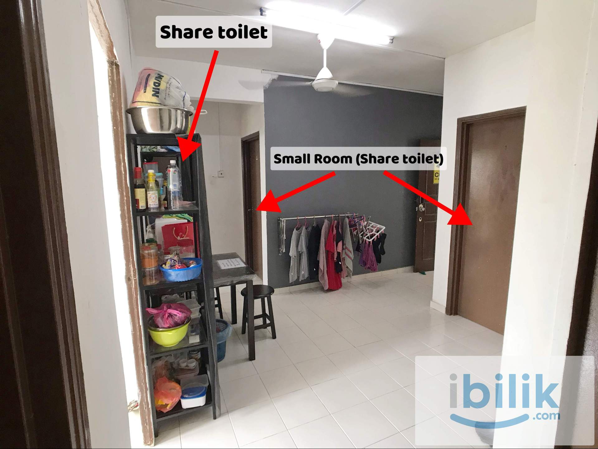 【Perumpuan Sahaja】Villa Krystal Apartment Room For Rent Female Unit !!!!!! - Image 4