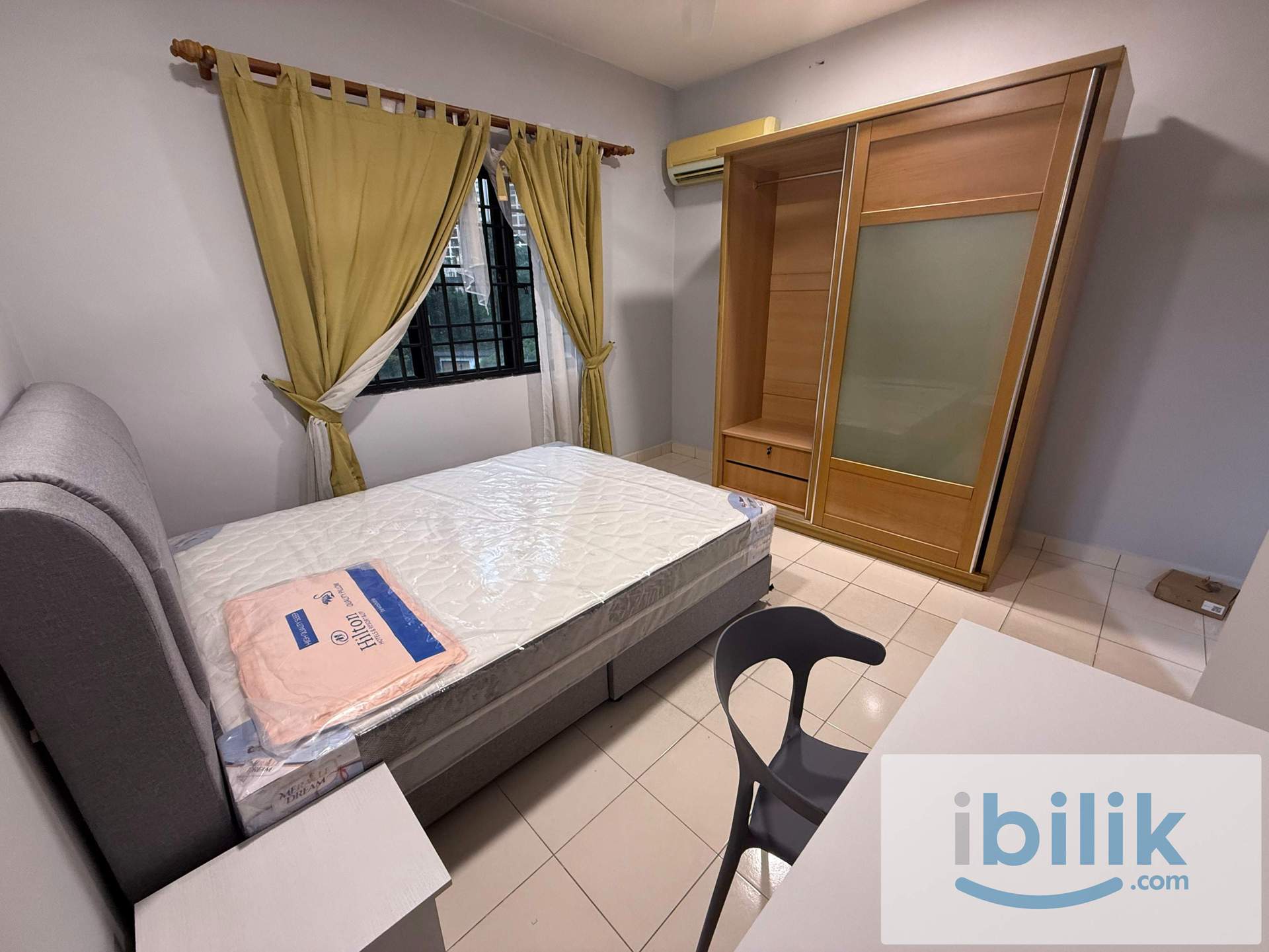 🛏️🛁 Master Room RM1100 | Private Bathroom + Low Density | Sri Putramas 1 Dutamas (Mixed Unit) - Image 1