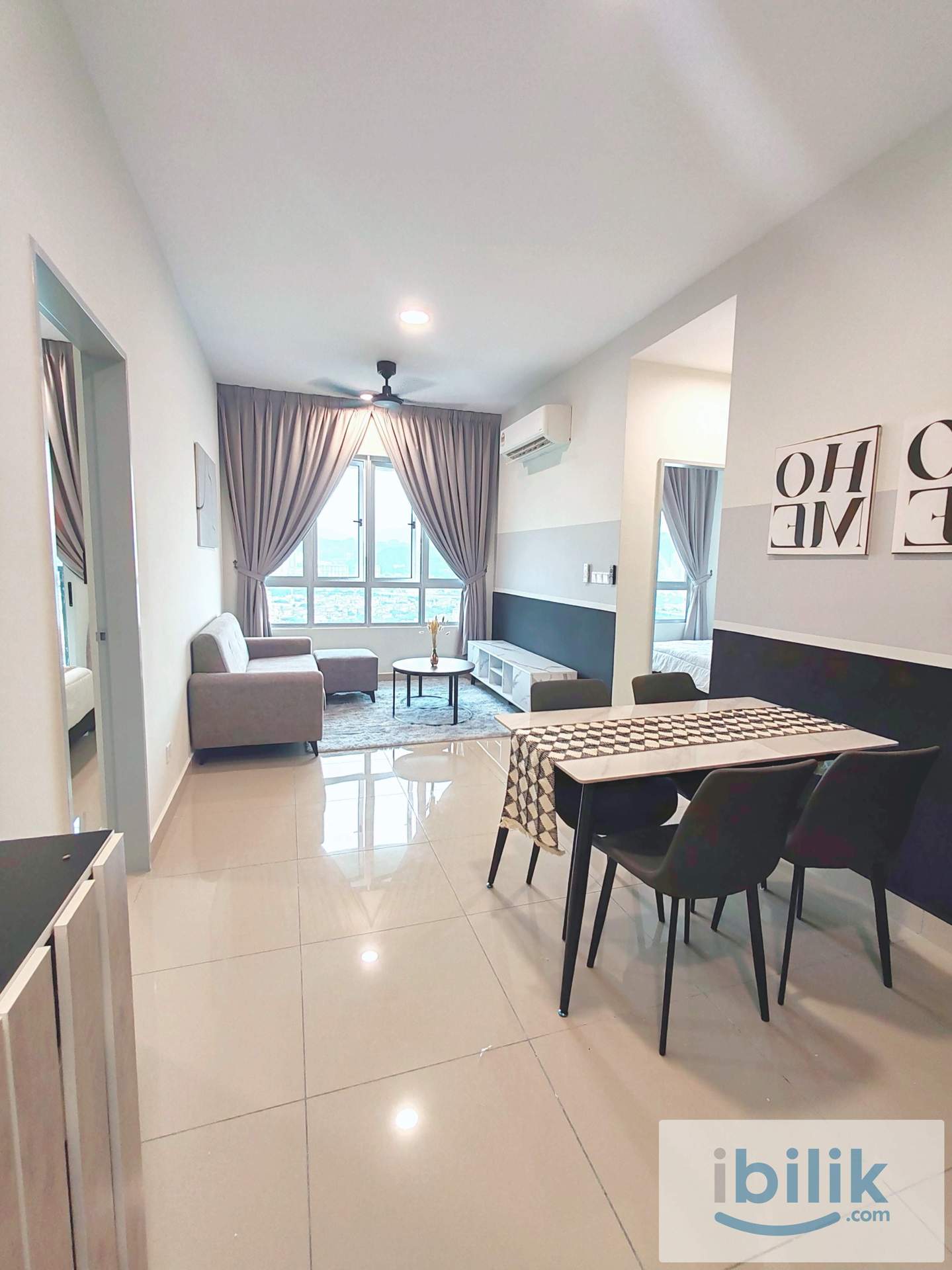 ⚡ Ready to Move In! | MH2 Medium Room RM850 | Queen Bed + WiFi + Fully Furnished - Image 2