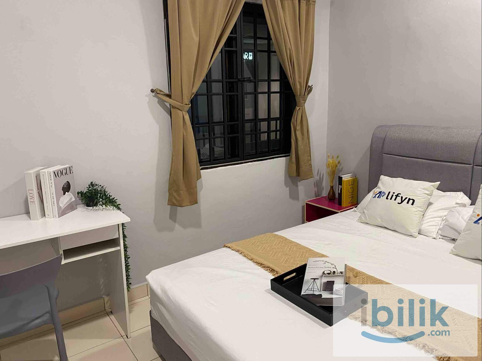 🚺 Female-Only Medium Room | More Space, Total Peace of Mind | The ERA @ Duta North | RM800 - Image 3