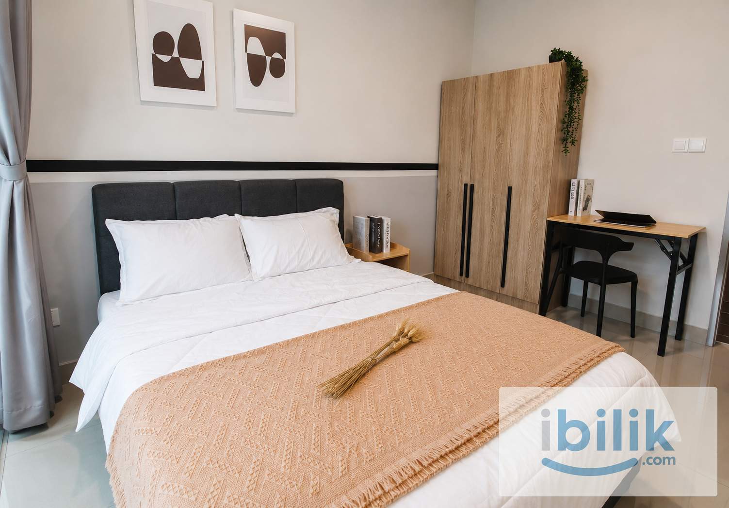 🛏️ Master Room M Astra Setapak | Queen Bed | Full Furnish | Bills Capped | FREE WiFi | RM1000 - Image 2