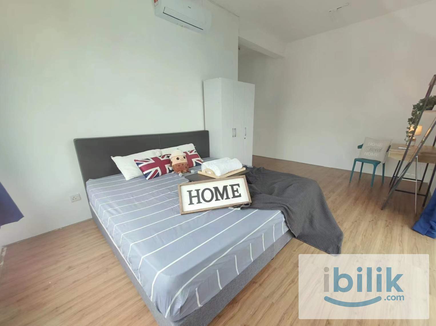 Chinese❣️ LOW DEPOSIT✨ Arte Kuchai Master Room W Balcony & Bathroom‼️1 Stop Bus to Kuchai MRT > TRX KLCC Ampang Park - Image 1