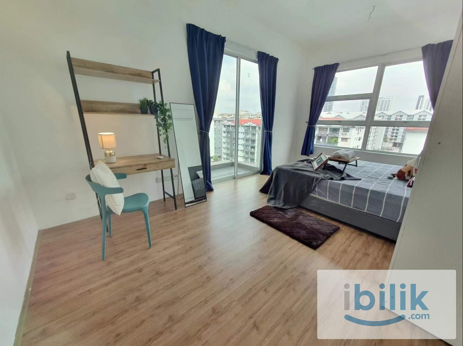 Chinese❣️ LOW DEPOSIT✨ Arte Kuchai Master Room W Balcony & Bathroom‼️1 Stop Bus to Kuchai MRT > TRX KLCC Ampang Park - Image 2