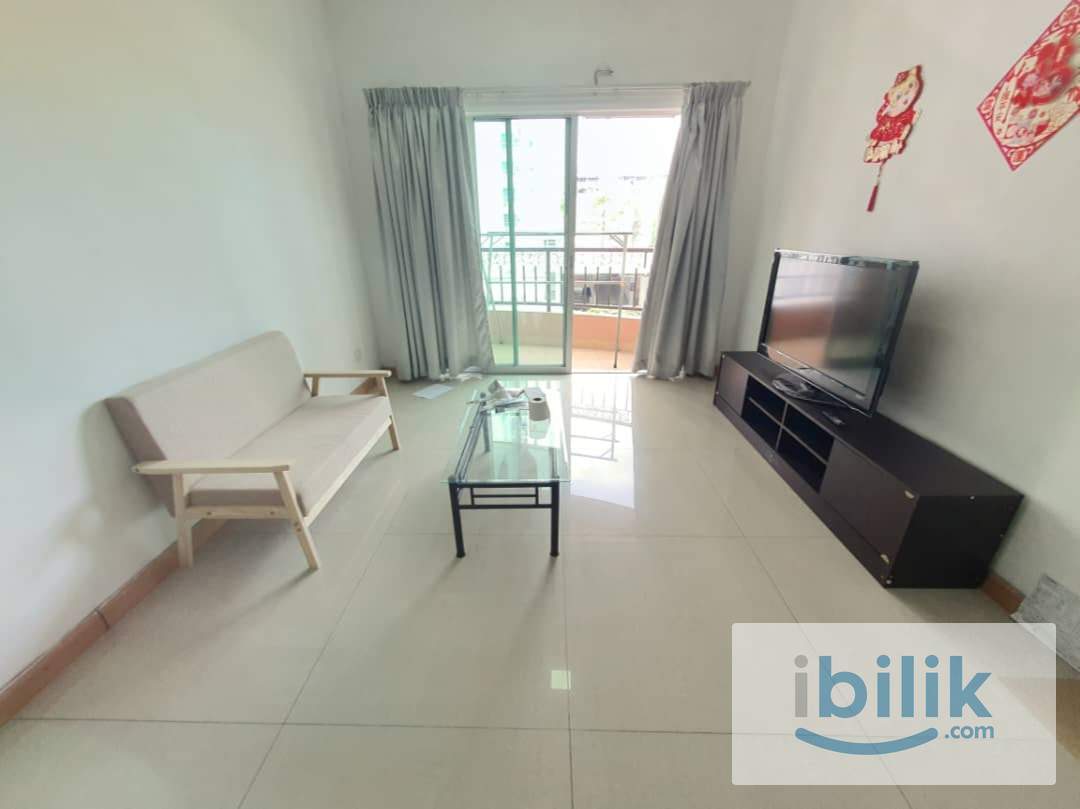 Chinese❣️ LOW DEPOSIT✨ Dynastry Garden V Balcony & Living Hall‼️1 Stop Bus to Kuchai MRT > TRX KLCC Ampang Park - Image 1