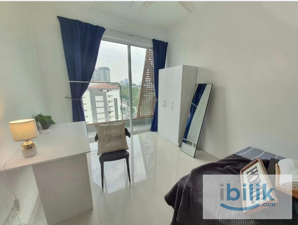 Chinese❣️ LOW DEPOSIT ✨ Arte Kuchai Balcony Room‼️1 Stop Bus to Kuchai MRT > TRX KLCC Ampang Park💦 Weekly Cleaning - Image 1