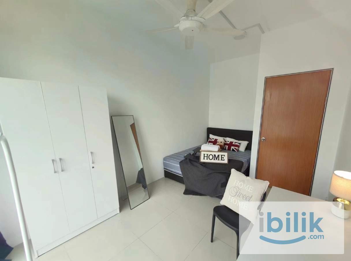 Chinese❣️ LOW DEPOSIT ✨ Arte Kuchai Balcony Room‼️1 Stop Bus to Kuchai MRT > TRX KLCC Ampang Park💦 Weekly Cleaning - Image 4