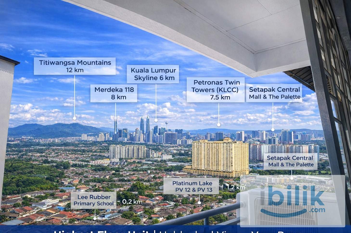 Master Bedroom (Setapak - Image 6
