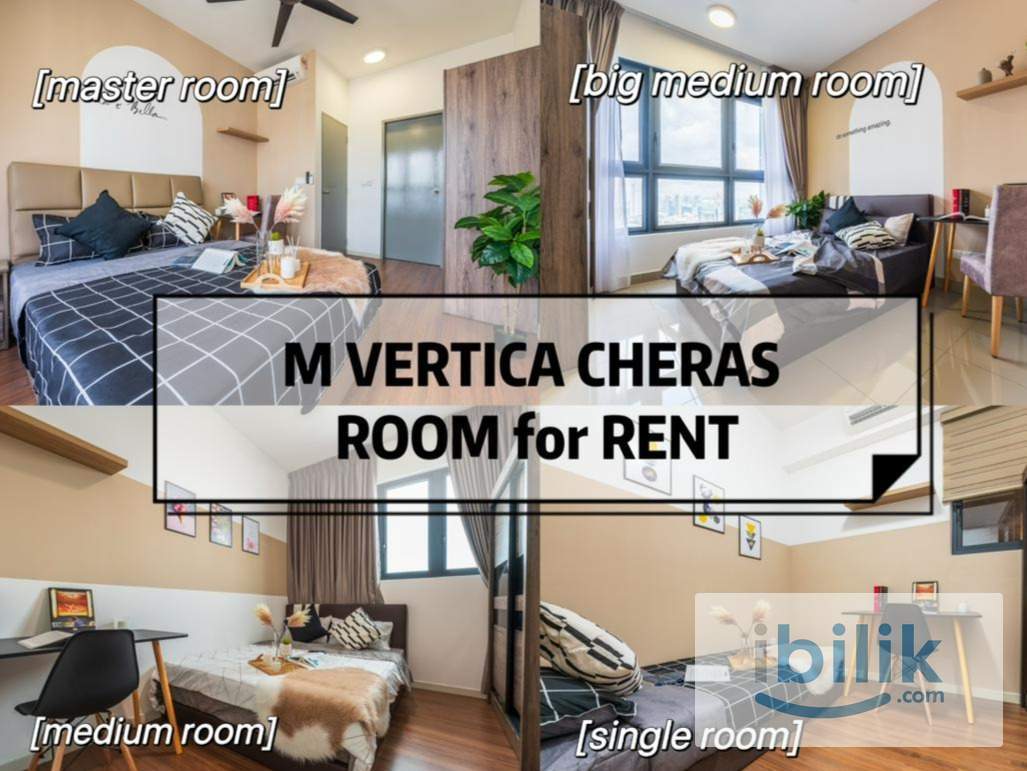 ‼️Promotion‼️Single Room @ M Vertica Cheras Maluri 10 mins Walk To LRT & MRT - Image 1