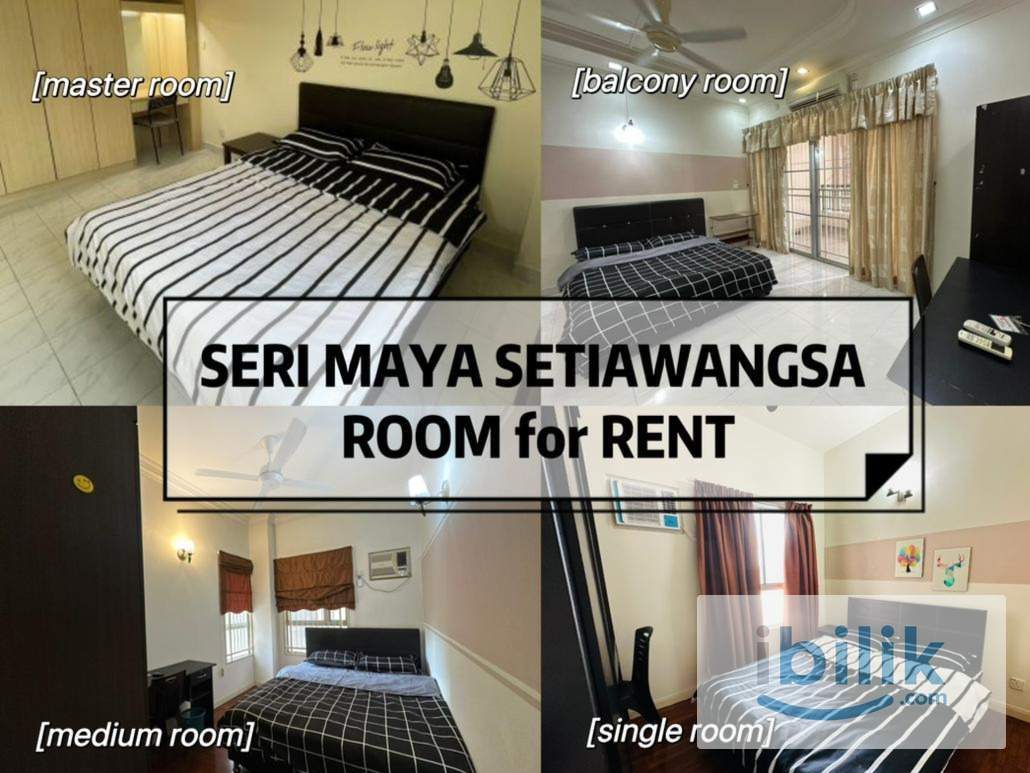 ‼️Promotion‼️Balcony Room @ Seri Maya Setiawangsa 2 mins walk to LRT Setiawangsa - Image 1