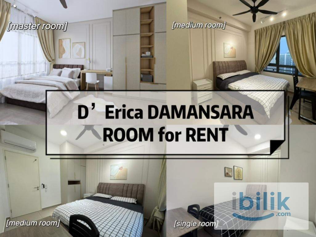 NO PARTITON❌Big Medium Room @ D'Erica Damansara Perdana PJ 10min Drive to 1Utama - Image 1