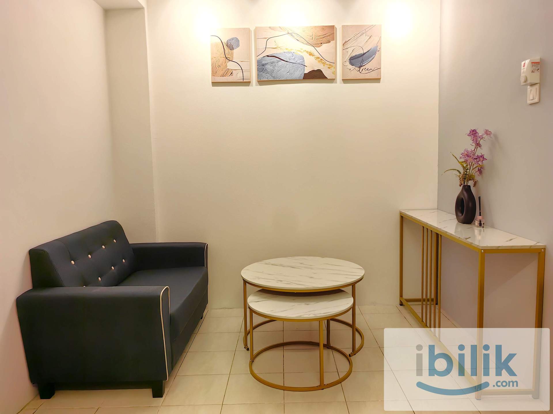 KL Cheras studio with two bedrooms. Nearby LRT MRT. Free WiFi water - Image 1