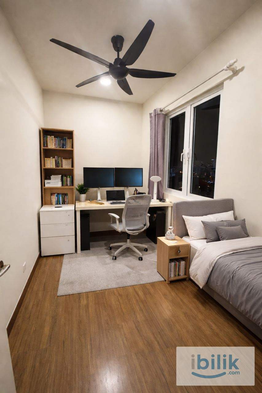 (Single Room) @ Pinnacle Sri Petaling, WiFi, Fully (NOW) - Image 1