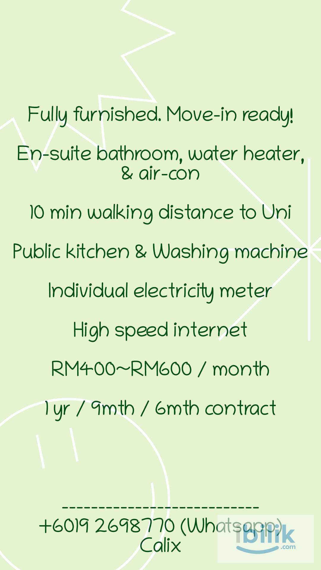 Taman Tasik Semenyih room for rent - Image 4