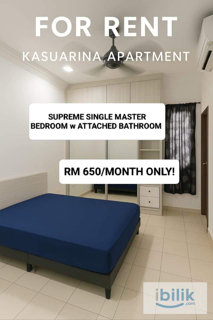 SUPREME SINGLE MASTER ROOM w Attached Bathroom  - Image 1