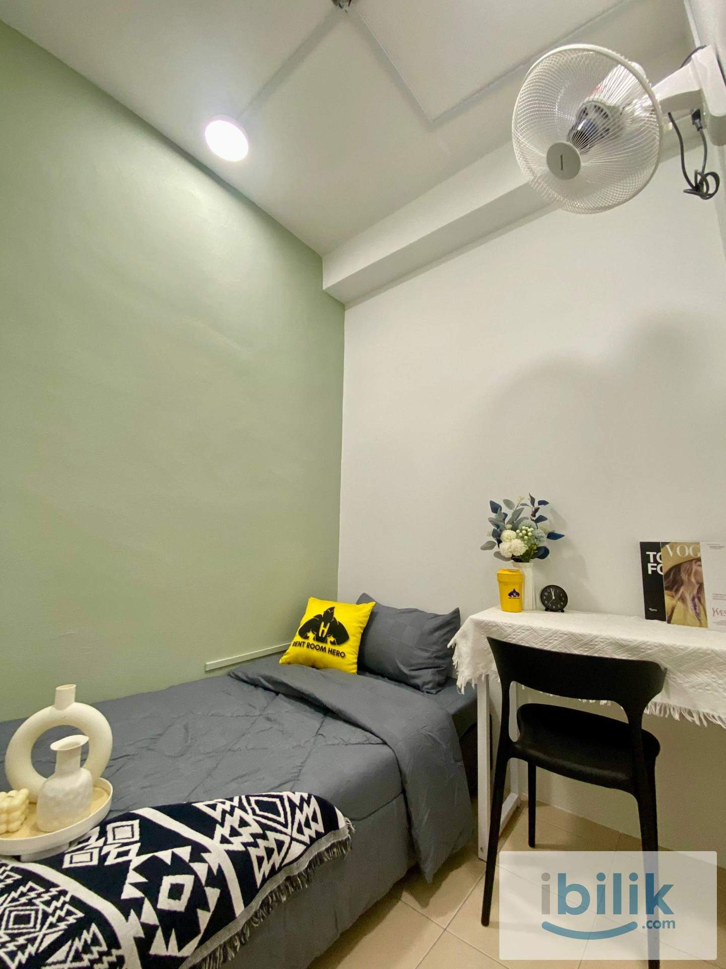 Bilik Sewa Fully Furnished Taman Puncak Jalil (Non-Sharing | FREE WIFI) - Image 1
