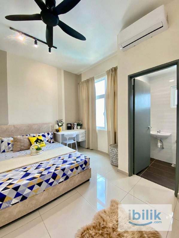 BILIK SEWA MASTER MURAH NON-SHARING, KAJANG "SG LONG"- LAVENDER RESIDENCE (PRIVATE TOILET | WIFI | AIRCOND) - Image 1