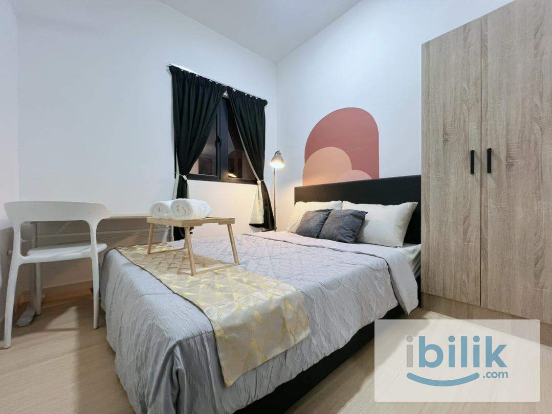Kuala Lumpur @  Kepong Room For Rent‼️ Newly Renovated  📍M Luna Residence @ Kepong  🆕 Brand New Fully Furnished - Image 4