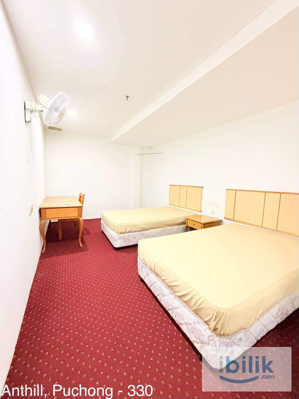 👑🛏️ Cozy 1 Queen +1 Single Bedroom @ Anthill Puchong ✨🚶🏻‍♂️ Walking Distance 🚉 LRT IOI Puchong - Image 1